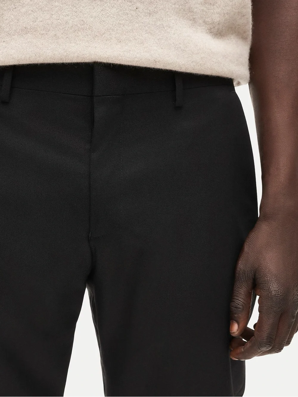 J. CREW Ludlow Slim-fit suit pant in Italian wool Black Size 31 NWT $250 43966